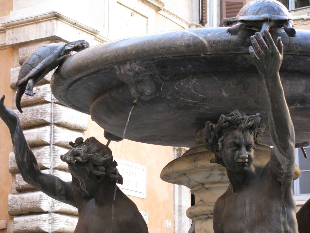 Schildkrötenbrunnen - Piazza Mattei