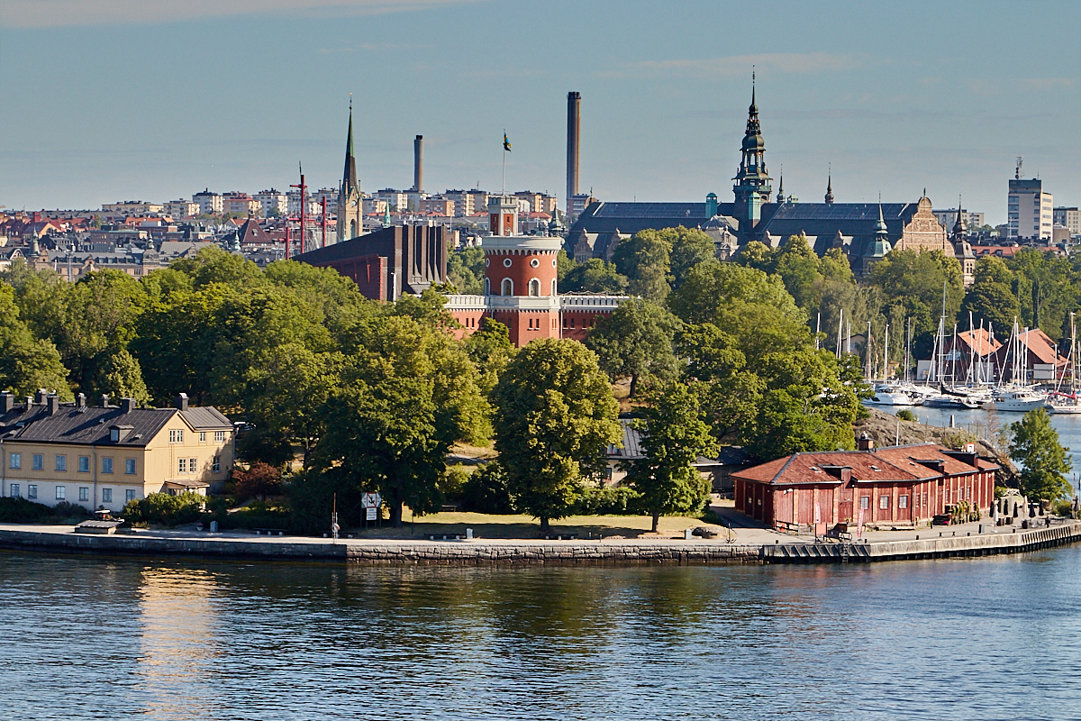 Stockholm von Aussichtspunkt