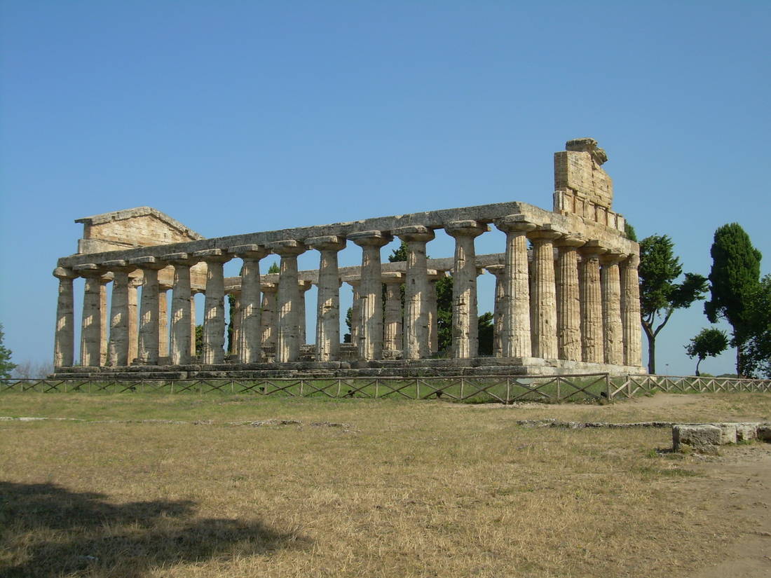 Tempel in Paestum - urspr. griechisch