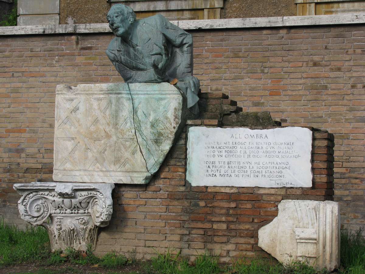 Trilussa-Denkmal
