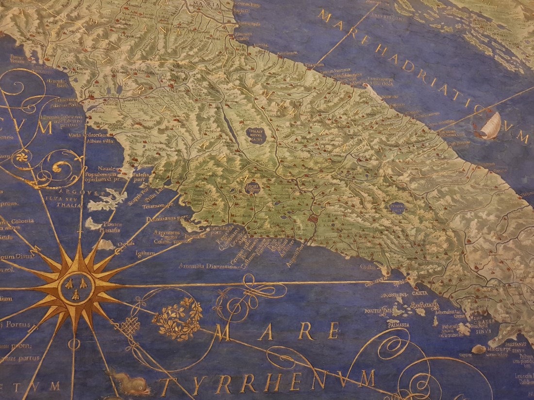 Vatikanische Museen - Galerie der Landkarten