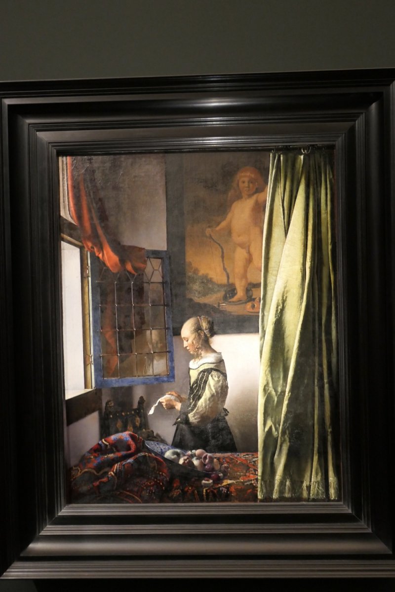 Vermeer - Brieflesendes Mädchen am offenen Fenster