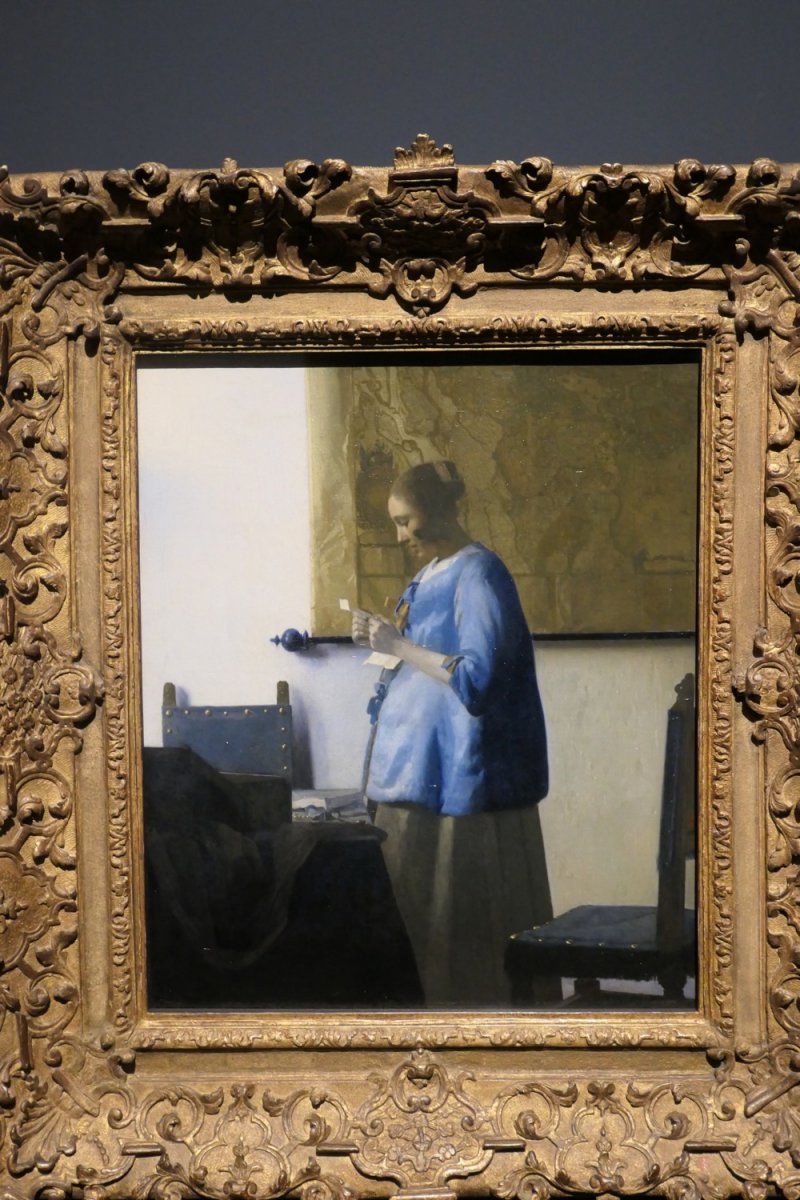Vermeer - Briefleserin in Blau