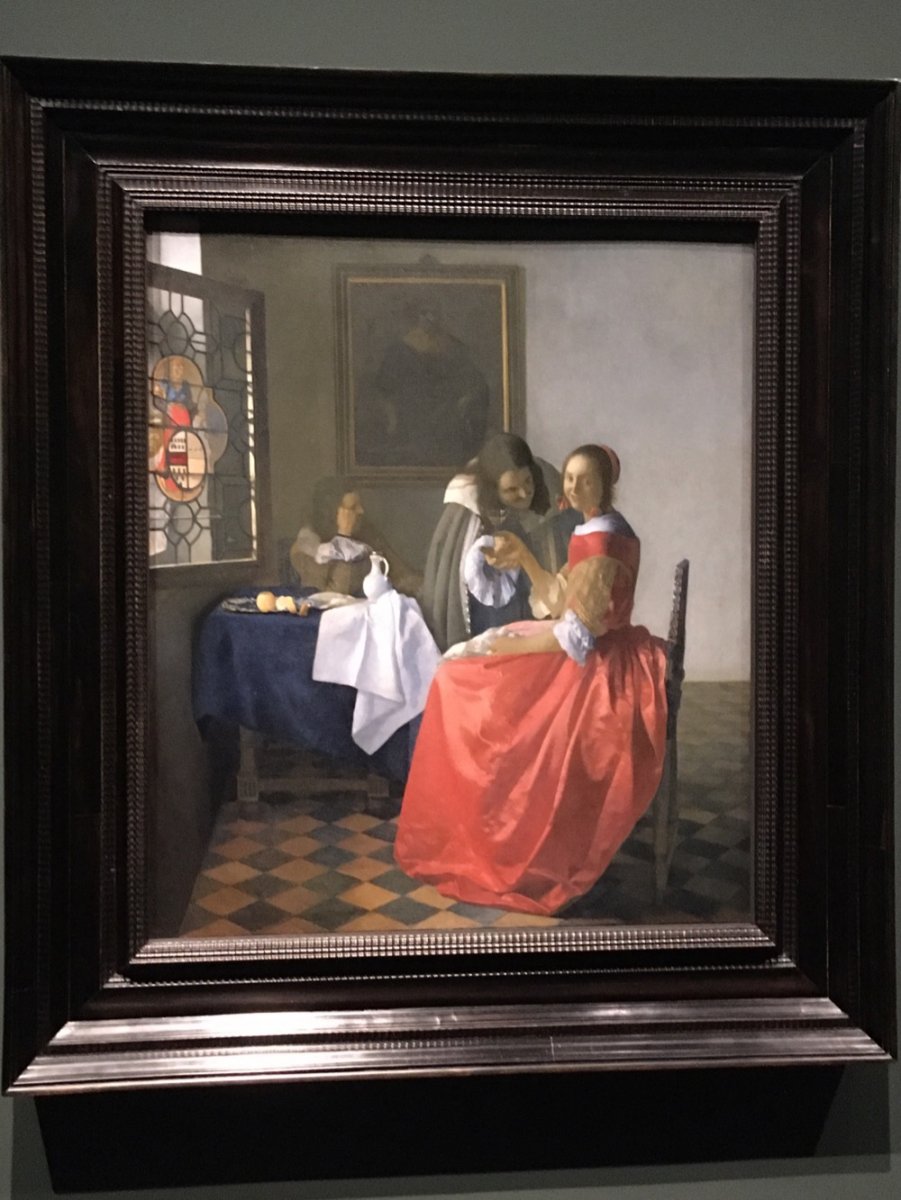 Vermeer - Das Mädchen mit dem Weinglas