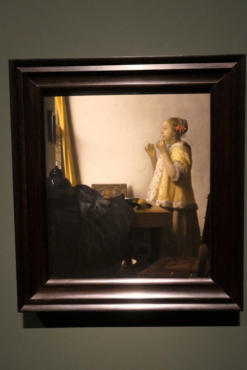 Vermeer - Junge Dame mit Perlenhalsband