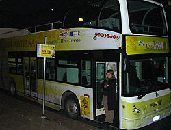 Ein Bus der Linea Basiliche/Cristiana